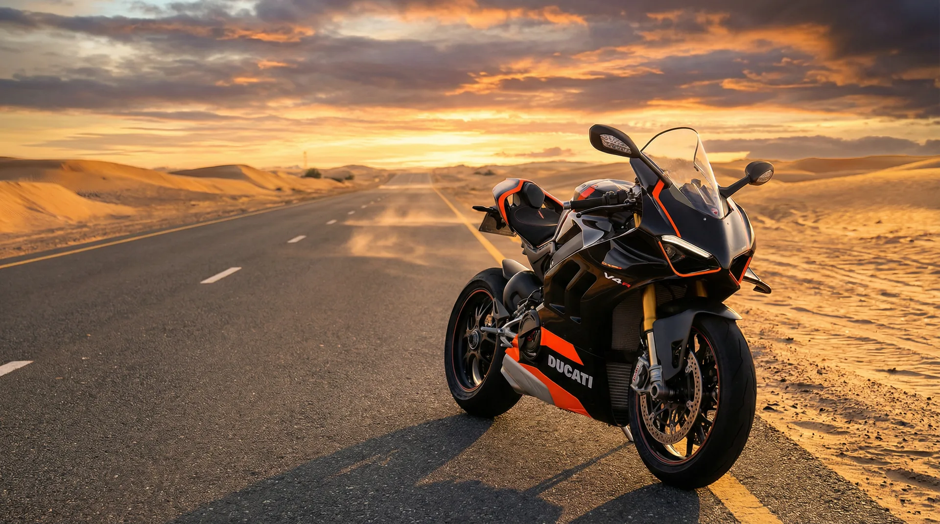Luxury motorcycle UAE
